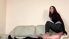 kira sofi facesit turns in tight jeans double preview 😈👖