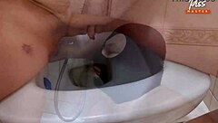 pissing femdom wives drench slaves in golden rain