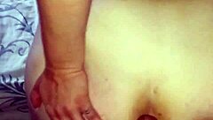 blonde homemade bent over doggystyle with big natural tits lover