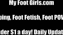 jerk off to our perfect sexy little feet now!