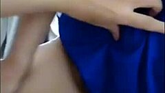 Latina Perfect Tits Uniform Strips Shows Huge Ass