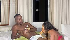 cheating wife pounded by huge black cock in full interracial creampie