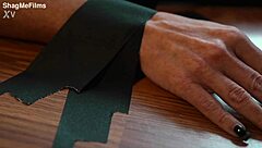 fit milf endures intense wax bdsm pussy punishment