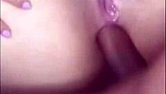 sexy latina begs anal creampie in tight asshole