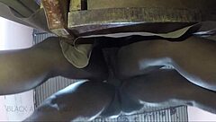 no-commitment sex heats up with sexy ebony couple ripping clothes rough