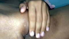 check out this pretty girl sucking cock and riding wet!