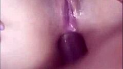 sexy latina begs anal creampie in tight asshole