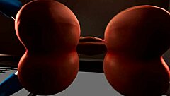 shy shemale takes monster cock deep in ass