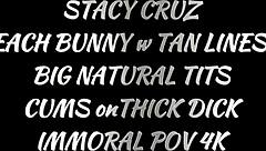 STACY CRUZ'S BUBBLE BUTT Gets POUNDED DOGGYSTYLE By MATT BIRD