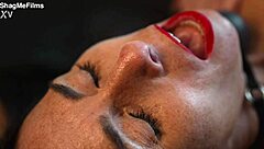 fit milf endures intense wax bdsm pussy punishment