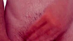 Shaving Big Tattooed Dick After Prolapse Masturbation for Stretched Anal Fuck