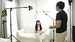 myanmar cutie backstage butt plug tease orgasm