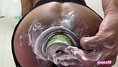 i-i love my big ass ladyboy hole stretched extreme with anal toys dildo fucking non-stop ugh