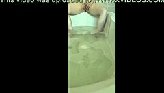 Horny Bride's Solo Bath Dildo Orgasm Explodes Wildly!