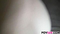 Tight Teen Aubrey Sky Rides Huge Cock In Intense POV Fuck!