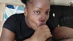 cum in my mouth but watch my pretty ebony eyes!