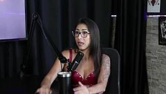 Luciana Picchi's Sheer Red Lingerie Teases Reality Stars