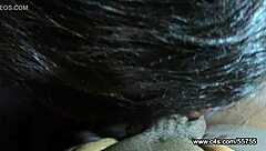 hey, check out leilani's first blowjob and footjob session