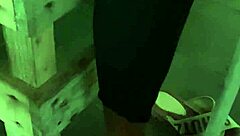 slim puffy pussy flashes wildly at crowded beach