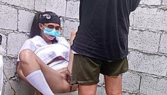 pinay nurse pounded hard by worker in hospital