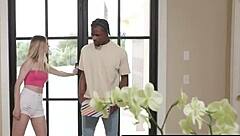 wow cute molly little steals that monster black birthday cock deepthroat sloppy!