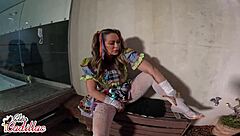 Latina Cleo Craves Post-Party Interracial Pounding Deep