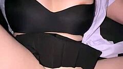 sexy student with big tits gets creampied raw by senior in dorm