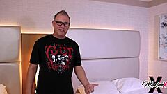 face FUCKING Tommy Utah cums in Maxine X's open mouth