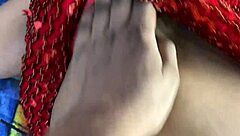 mysterious indian fingering session erupts in squirting bliss