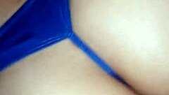 colombian big ass bride gives sloppy deepthroat then doggystyle pounding