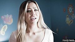 latina babysitter takes boss's hard cock deep down her throat