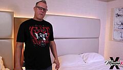 face FUCKING Tommy Utah cums in Maxine X's open mouth