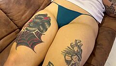 homemade latina chubby ass up close voyeur fun