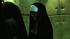 hey, wanna see roundass lesbian nun finger her gaping ass?