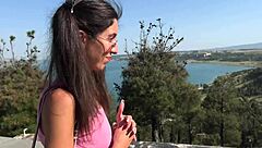 Stranger's Big Dick Fucks Couple's Ass and Pussy in Bi Threesome