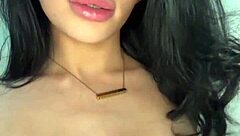 horny college girlfriend gives wild webcam ride