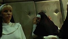 hey, wanna see roundass lesbian nun finger her gaping ass?