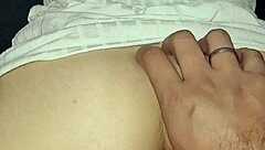 Petite Brunette Creampie Nap Fuck Surprise!