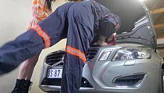 mechanic fucks my wife doggystyle creampie yes