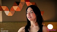 isabel love takes bareback anal creampie in full pov scene