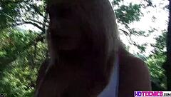 Pretty Blonde Amber Fucked Hard with Slaps and Cumshots