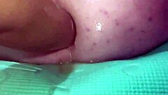 he fists his gaping asshole for third orgasm today