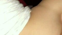 Petite Brunette Creampie Nap Fuck Surprise!