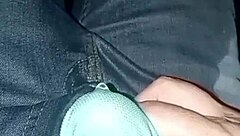 drunk squirting fun in wet cloth diaper all day with messy handjobs and delight