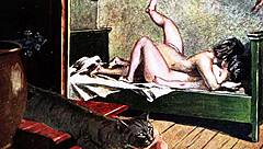 Vintage Erotic Art Showcases Antique Retro Sensual Poses And Scenes In Detail