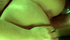 Freaky massage babe paid for big tits ass pounding service