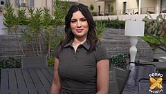 laury gets lifted and fucked hard by two studs