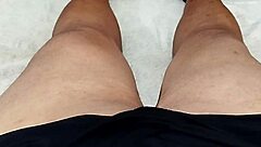 the naughty teen's wet pussy made me explode in excitement