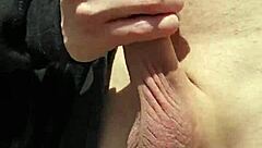 Wife's Outdoor Reach Around Fingering and Handjob