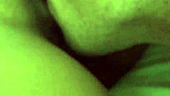 black tattooed ebony slut rubs pussy fucked by white cock
